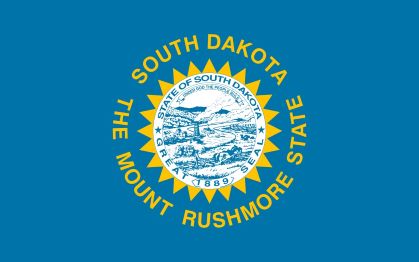 Official South Dakota State Flag