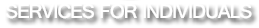 Services for Individuals